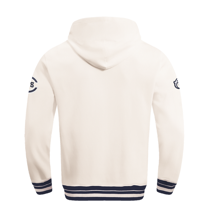 Chicago Cubs Retro Fleece Cream Hoodie by Pro Standard Sweatshirts & Hoodies PRO STANDARD