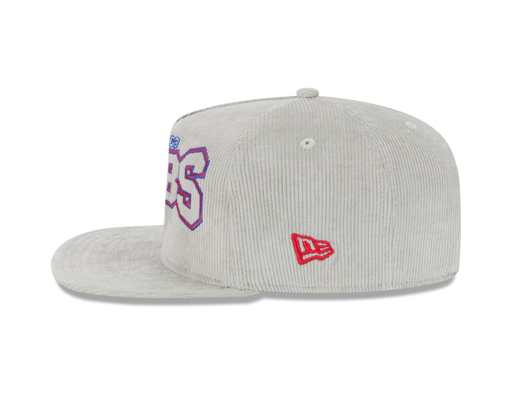 Chicago Cubs Walking Bear New Era Grey Golfer Snapback Cap Caps Ivy Shop