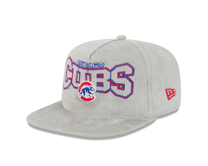 Chicago Cubs Walking Bear New Era Grey Golfer Snapback Cap Caps Ivy Shop
