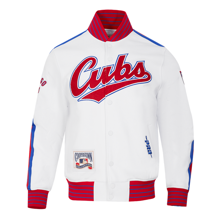 Chicago Cubs Angry Bear Logo Jacket by Pro Standard Jackets & Outerwear PRO STANDARD