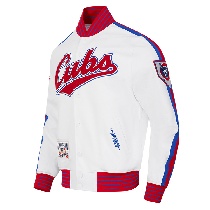 Chicago Cubs Angry Bear Logo Jacket by Pro Standard Jackets & Outerwear PRO STANDARD