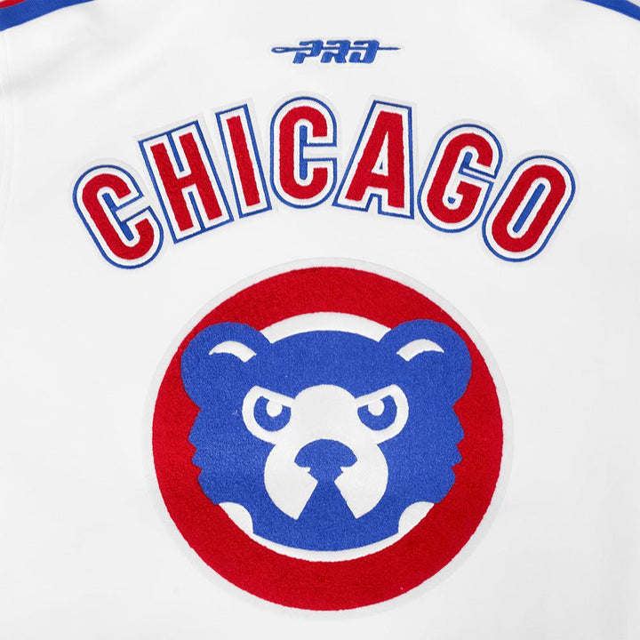 Chicago Cubs Angry Bear Logo Jacket by Pro Standard Jackets & Outerwear PRO STANDARD