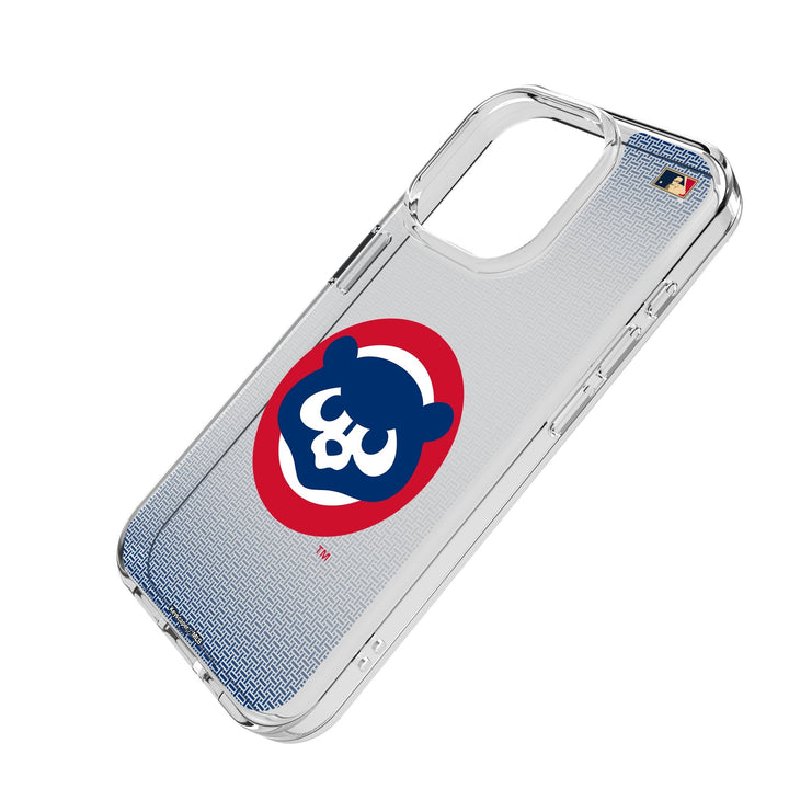 Chicago Cubs Home 1979-1993 - Cooperstown Collection Linen Clear Phone Case for Apple iPhone Phone Cases Keyscaper