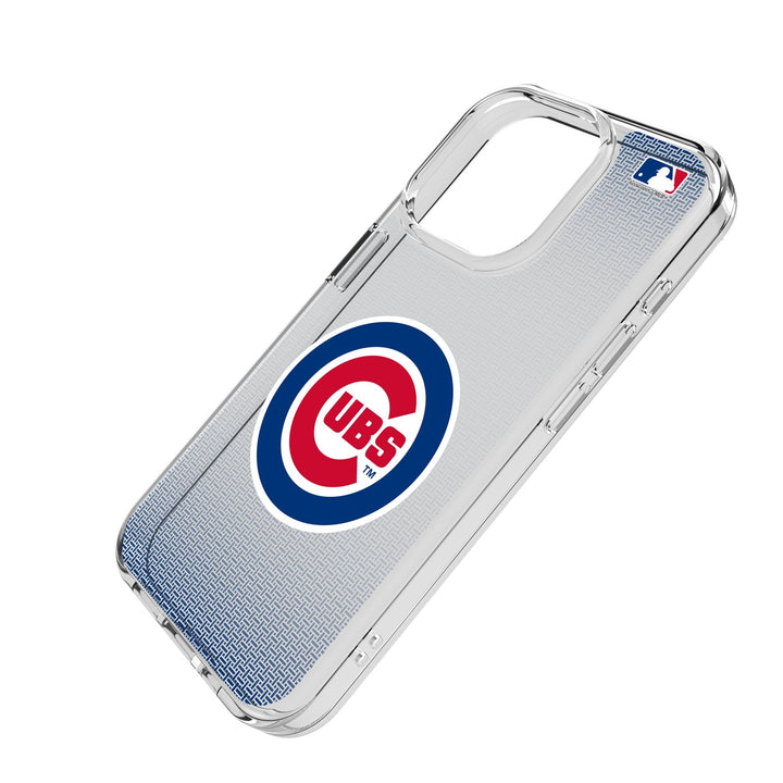 Chicago Cubs Linen Clear Phone Case for Apple iPhone Phone Cases Keyscaper