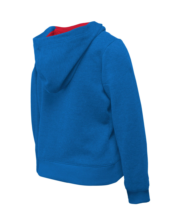 Chicago Cubs Logo Girls Heart Full Zip Royal Youth Hoodie by New Era Sweatshirts & Hoodies Ivy Shop