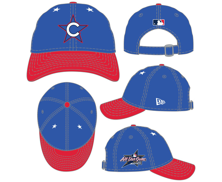 Chicago Cubs 2025 All-Star Game Workout Youth 9Twenty Cap by New Era Caps NEW ERA CAP COMPANY INC