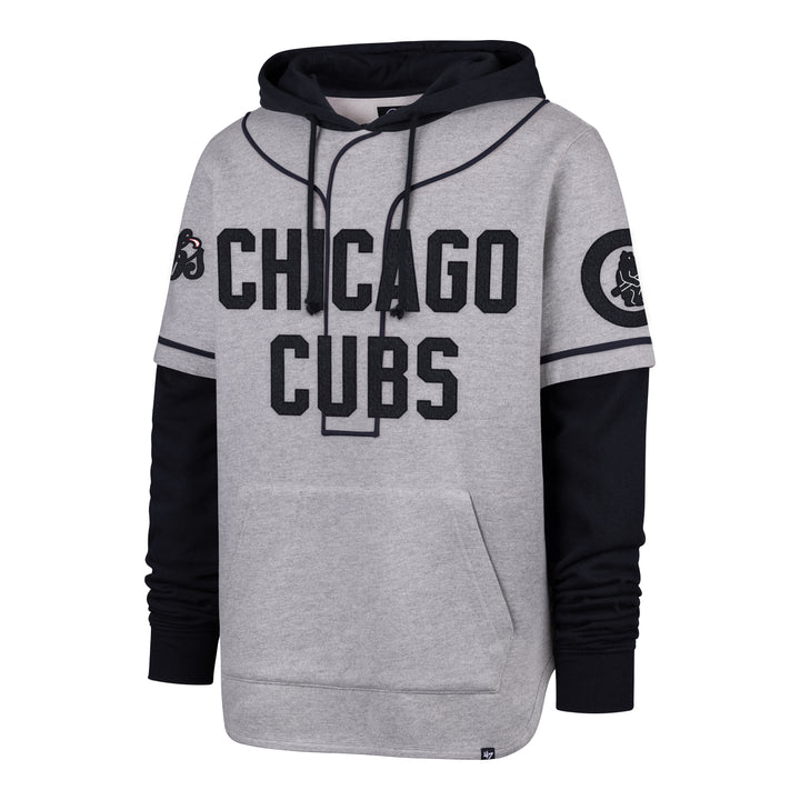 Chicago Cubs Golden Age Unisex Pullover Hoodie Grey by '47 Brand Sweatshirts & Hoodies '47 BRAND