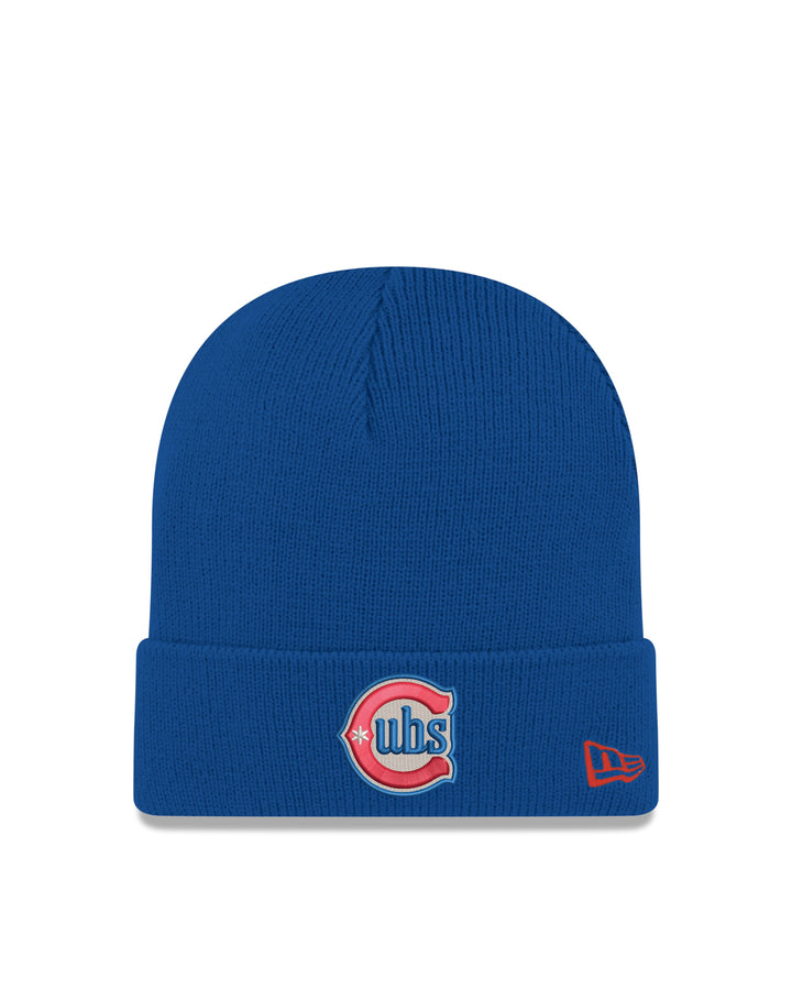 Chicago Cubs Blues Alt Logo Cuff Knit Royal by New Era Knits NEW ERA CAP COMPANY INC