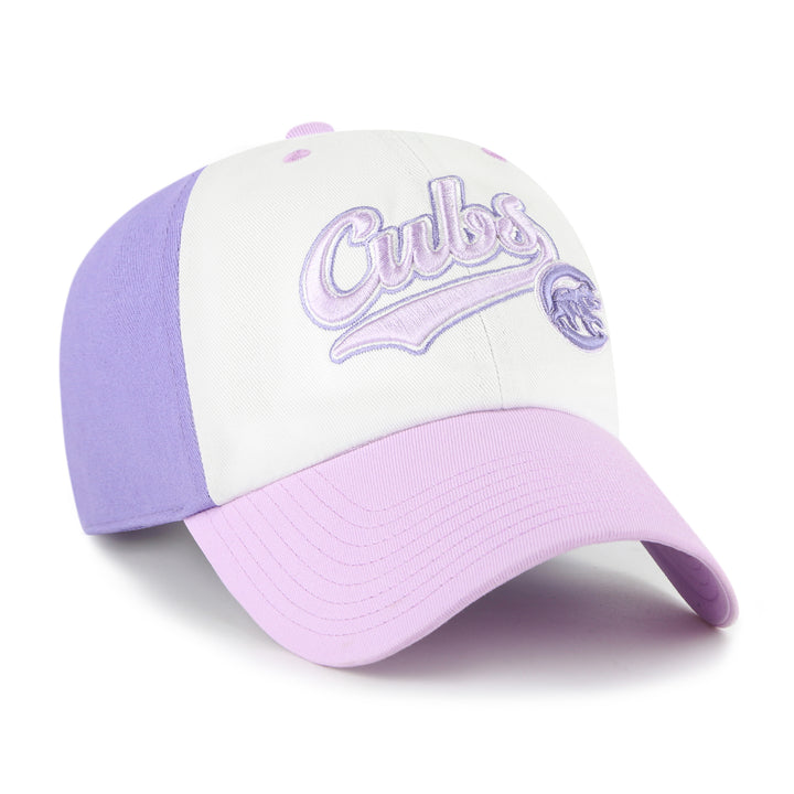 Chicago Cubs Scooter Purple Youth Adjustable Cap by '47 Brand Caps '47 BRAND