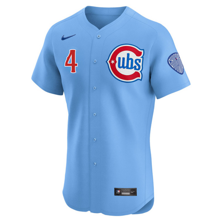 Chicago Cubs Blues Alt Pete Crow-Armstrong Elite Jersey by Nike Jerseys Nike