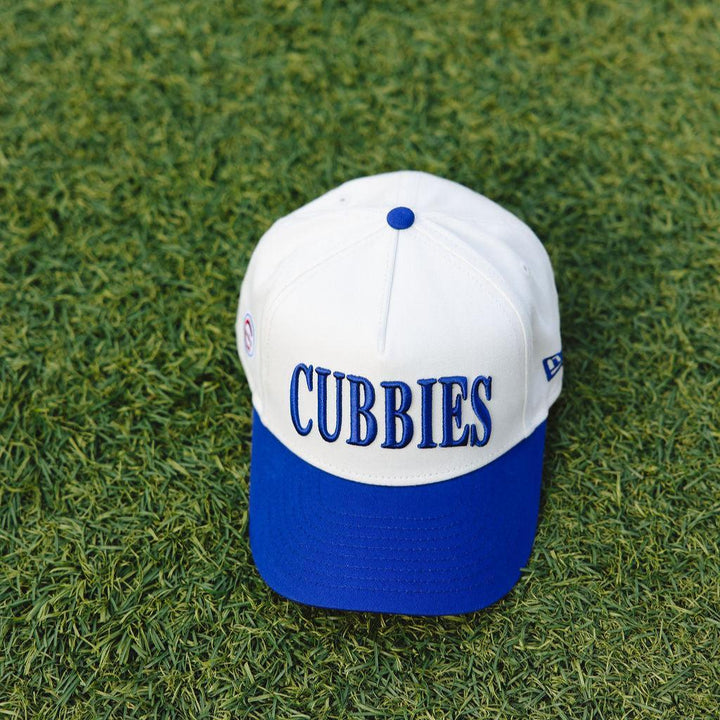 Chicago Cubs X Mini Wonder Child Cubbies Two Tone Puff Cap Caps Alice & Wonder