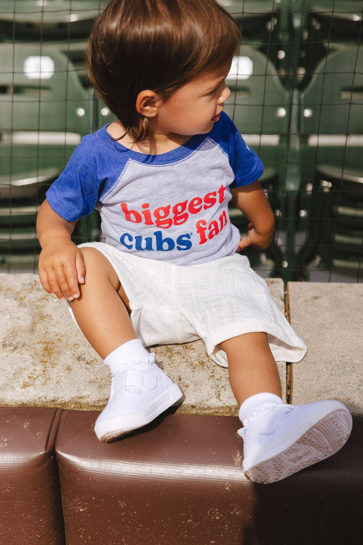 Chicago Cubs X Mini Wonder Biggest Fan Onesie Kids Baby Onesie Alice & Wonder
