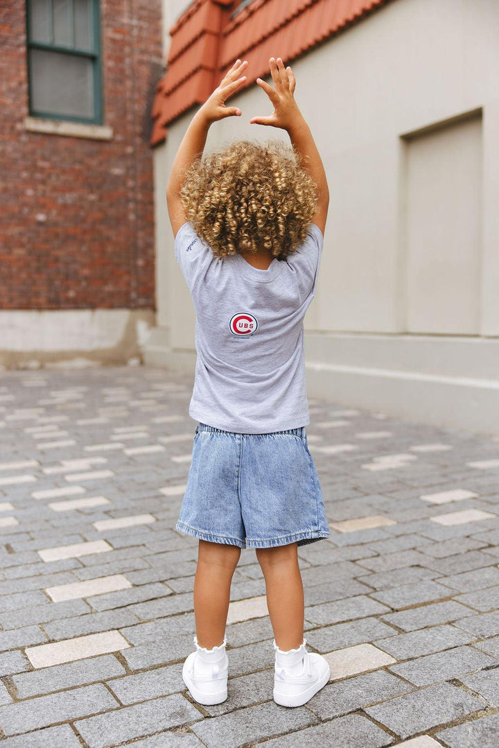 Chicago Cubs X Mini Wonder Game Day Friends Toddler Tee Short Sleeve Tees Alice & Wonder