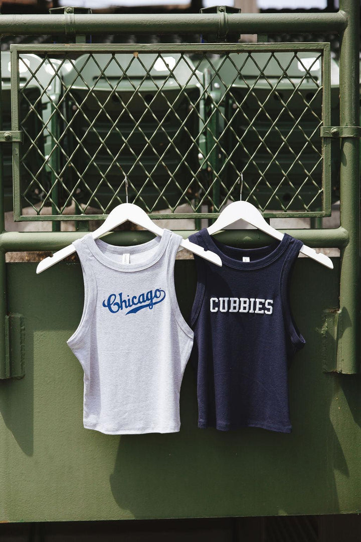 Chicago Cubs X Alice & Wonder Women's Racer Tank Alice & Wonder