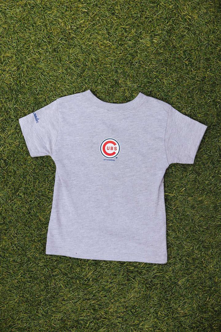 Chicago Cubs X Mini Wonder Game Day Friends Toddler Tee Short Sleeve Tees Alice & Wonder