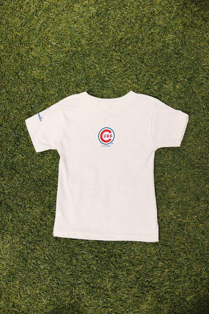Chicago Cubs X Mini Wonder Alphabet Toddler Tee Short Sleeve Tees Alice & Wonder