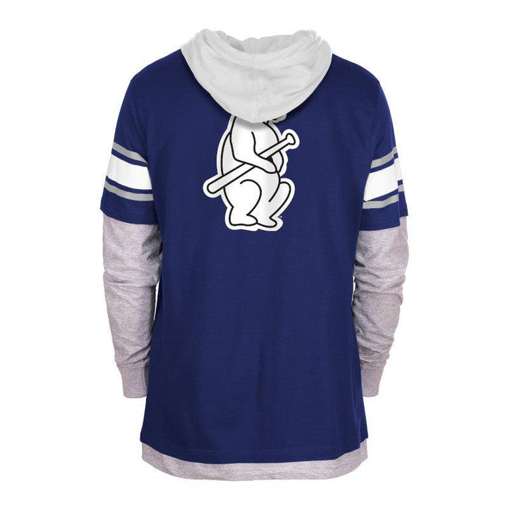 CHICAGO CUBS NEW ERA MEN'S 1914 HOODIE TEE Long Sleeve Tees Ivy Shop