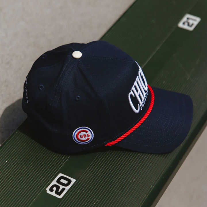 Chicago Cubs X Alice & Wonder Forever and Ever Rope Cap Caps Alice & Wonder