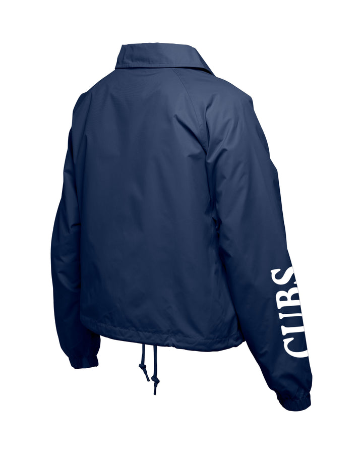 Chicago Cubs 1914 Navy Nylon Women's Jacket by New Era Jackets & Outerwear NEW ERA CAP COMPANY INC