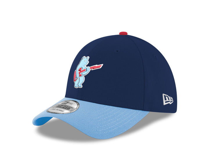 Chicago Cubs Blues Alt Bear 39THIRTY Navy Sky Cap by New Era Caps New Era