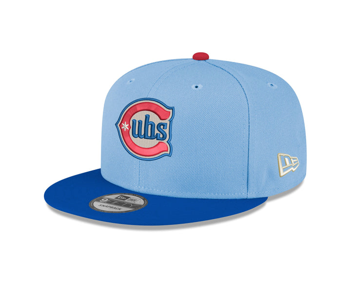 Chicago Cubs Blues Alt Logo 9FIFTY Sky Royal Cap by New Era Caps Ivy Shop