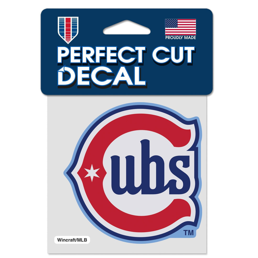 Chicago Cubs Blues Alt Decal by Wincraft 4x4" Home & Office Ivy Shop