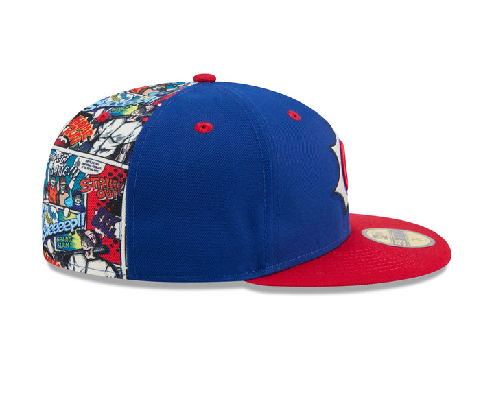 Chicago Cubs 2025 Player Comic 59Fifty Fitted Cap by New Era Caps NEW ERA CAP COMPANY INC