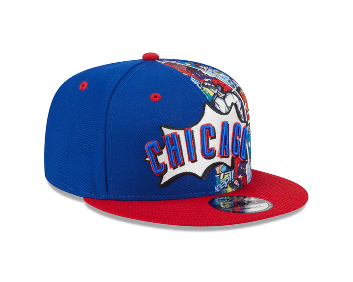 Chicago Cubs 2025 Players Comic 9Fifty Adjustable Cap by New Era Caps Ivy Shop