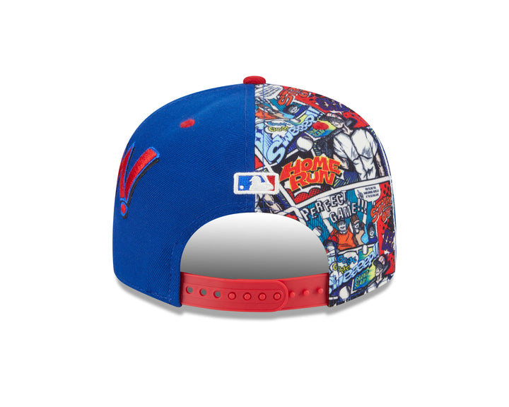 Chicago Cubs 2025 Players Comic 9Fifty Adjustable Cap by New Era Caps Ivy Shop