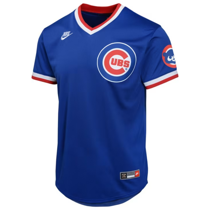 Chicago Cubs 1984 Cooperstown Alternate Blue Youth Jersey by Nike Nike