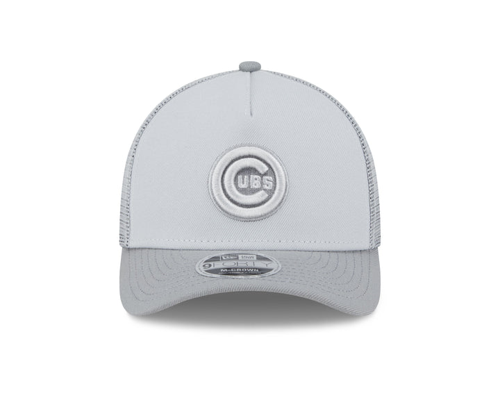 Chicago Cubs Bullseye Graphite Tonal 9Forty Snapback Cap by New Era Caps NEW ERA CAP COMPANY INC