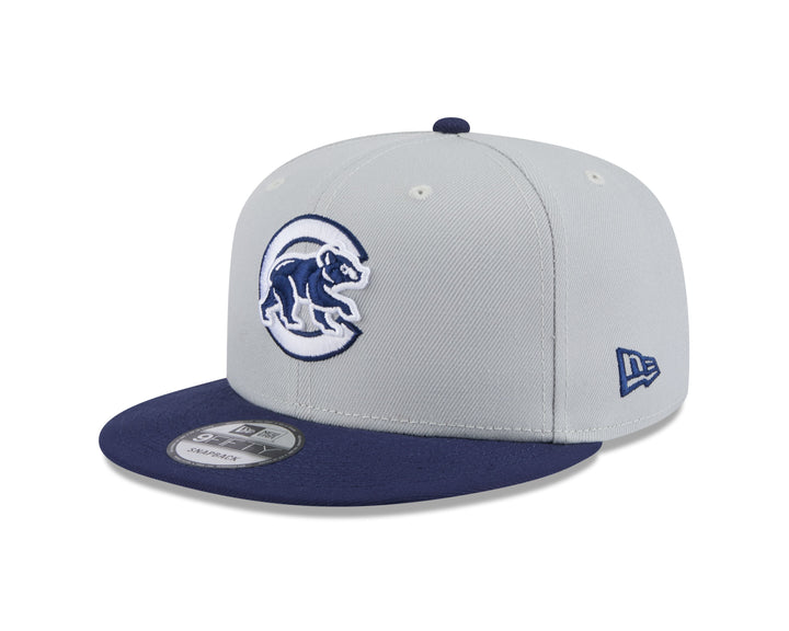 Chicago Cubs Walking Bear Two Tone Graphite 9Fifty Snapback Cap Caps NEW ERA CAP COMPANY INC