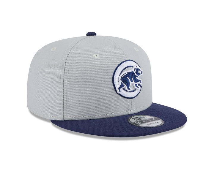 Chicago Cubs Walking Bear Two Tone Graphite 9Fifty Snapback Cap Caps NEW ERA CAP COMPANY INC