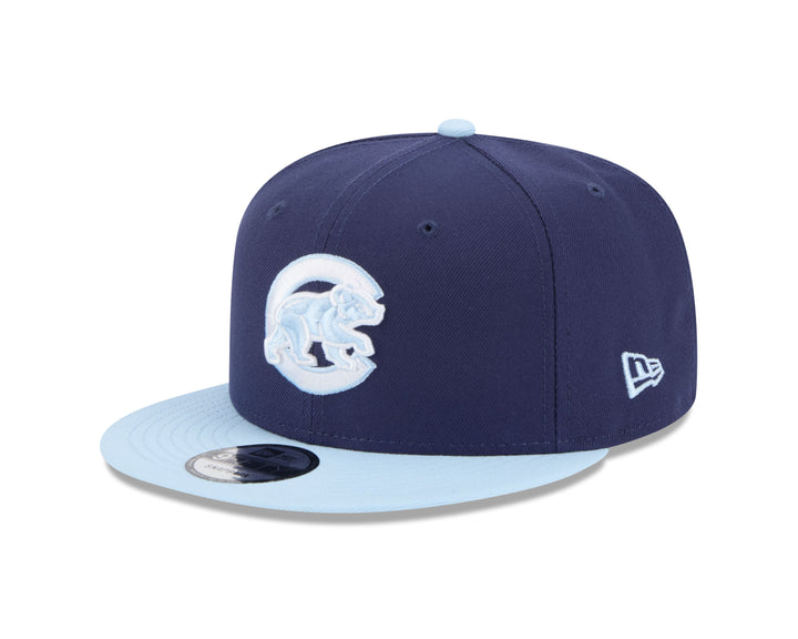 Chicago Cubs Waking Bear Two Tone Navy 9Fifty Snapback Cap by New Era Caps NEW ERA CAP COMPANY INC