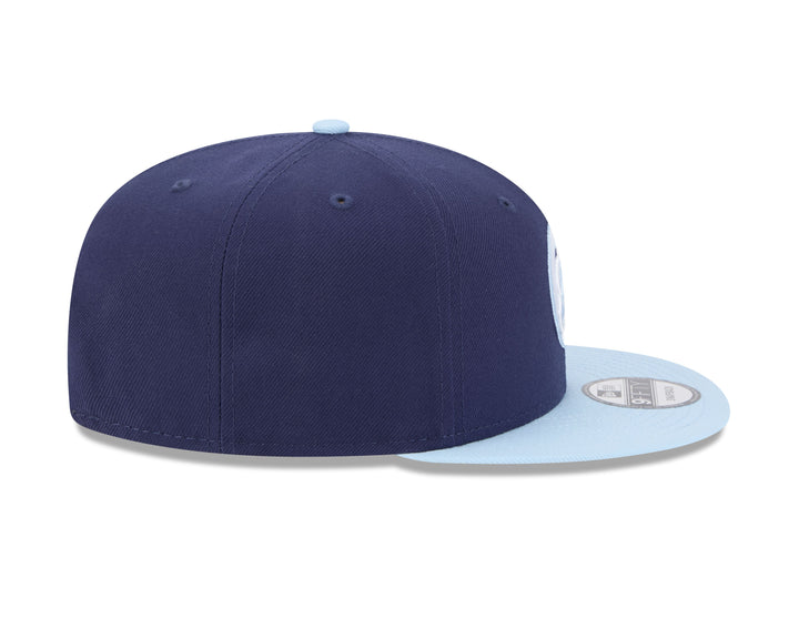 Chicago Cubs Waking Bear Two Tone Navy 9Fifty Snapback Cap by New Era Caps NEW ERA CAP COMPANY INC