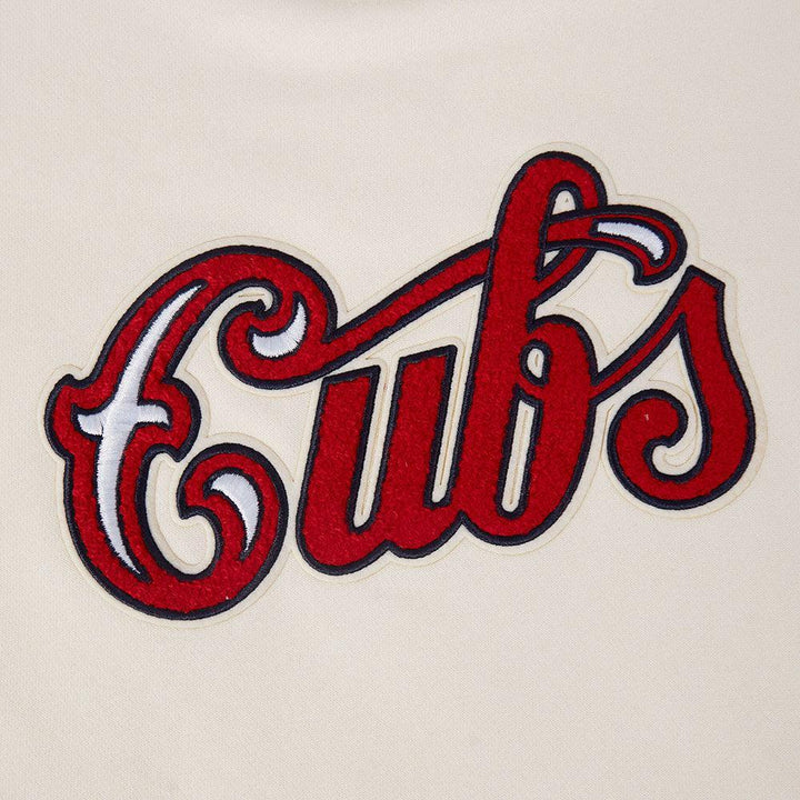 Chicago Cubs 1929 Logo Women's Cream Hoodie by Pro Standard Sweatshirts & Hoodies PRO STANDARD