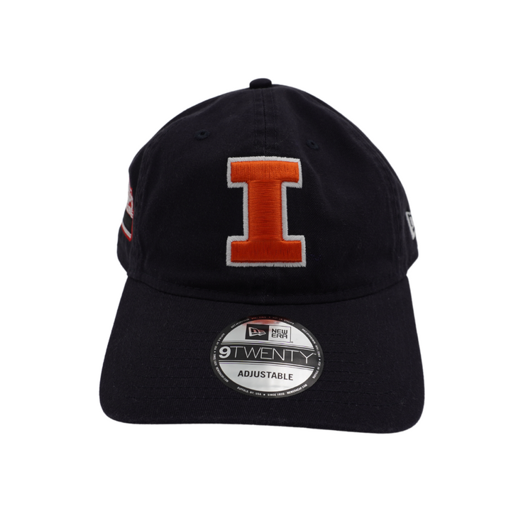 Wrigley Field Marquee X University of Illinois Urbana-Champaign Navy Adjustable Cap Cap Ivy Shop