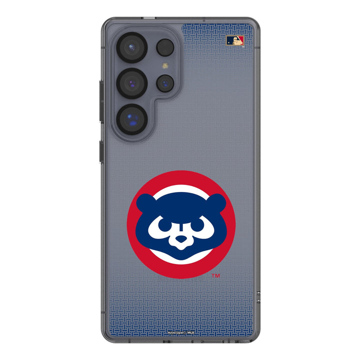 Chicago Cubs Home 1979-1993 - Cooperstown Collection Linen Clear Phone Case for Samsung Galaxy Phone Cases Keyscaper