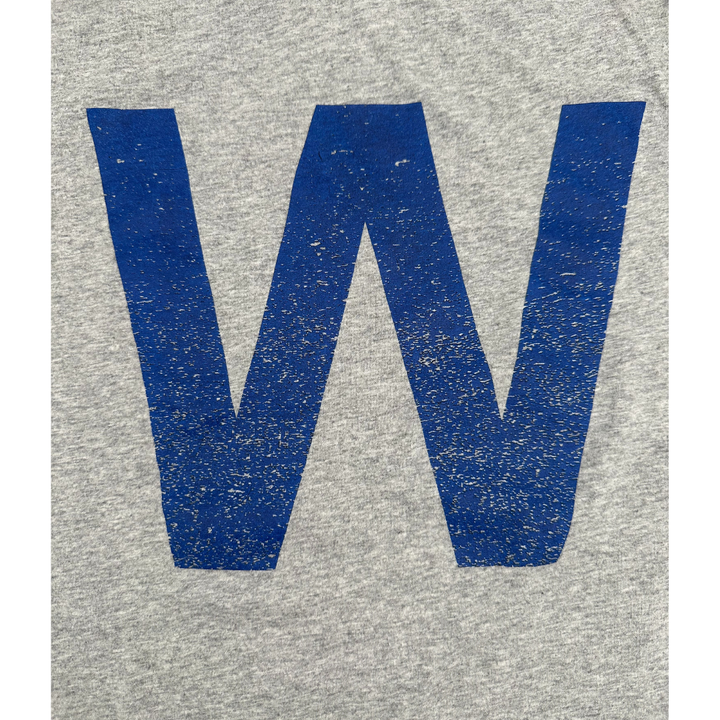Chicago Cubs Unisex W Collection Grey Tee by New Era Short Sleeve Tees Ivy Shop