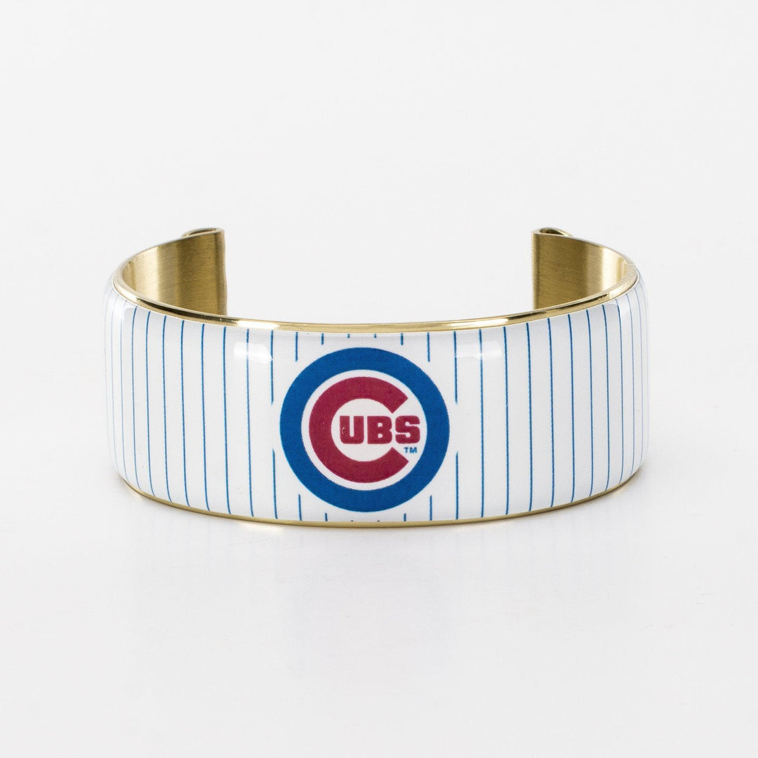 CHICAGO CUBS RUSTIC CUFF PINSTRIPE CUFF BRACELET Jewelry RUSTIC CUFF