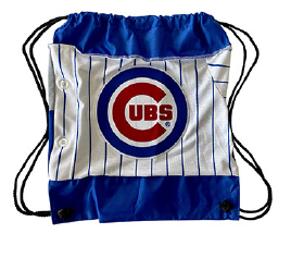 CHICAGO CUBS REFRIED DRAWSTRING BAG Bags & Backpacks REFRIED APPAREL