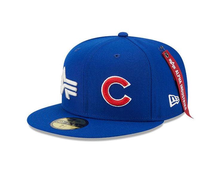 CHICAGO CUBS X ALPHA INDUSTRIES 2023 NEW ERA 59FIFTY FITTED CAP Caps NEW ERA CAP COMPANY INC