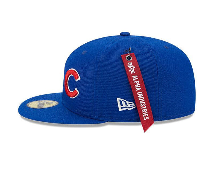 CHICAGO CUBS X ALPHA INDUSTRIES 2023 NEW ERA 59FIFTY FITTED CAP Caps NEW ERA CAP COMPANY INC