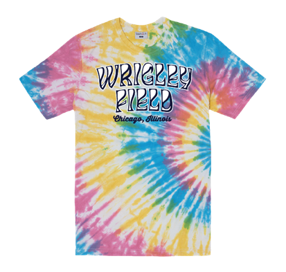 WRIGLEY FIELD TIE DYE TEE Short Sleeve Tees FUNDY