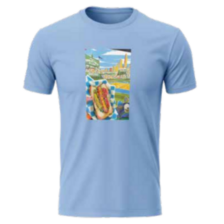 BIG 10 x SEC VOLLEYBALL HOTDOG UNISEX TEE T-Shirt MISC