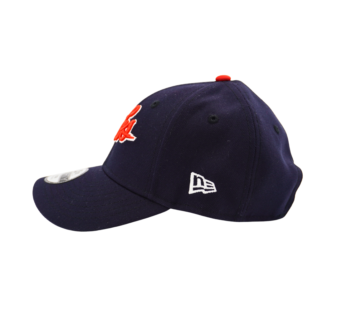 Chicago Cubs Alt 2 Electric Script Youth Navy 9Forty Cap by New Era Caps NEW ERA CAP COMPANY