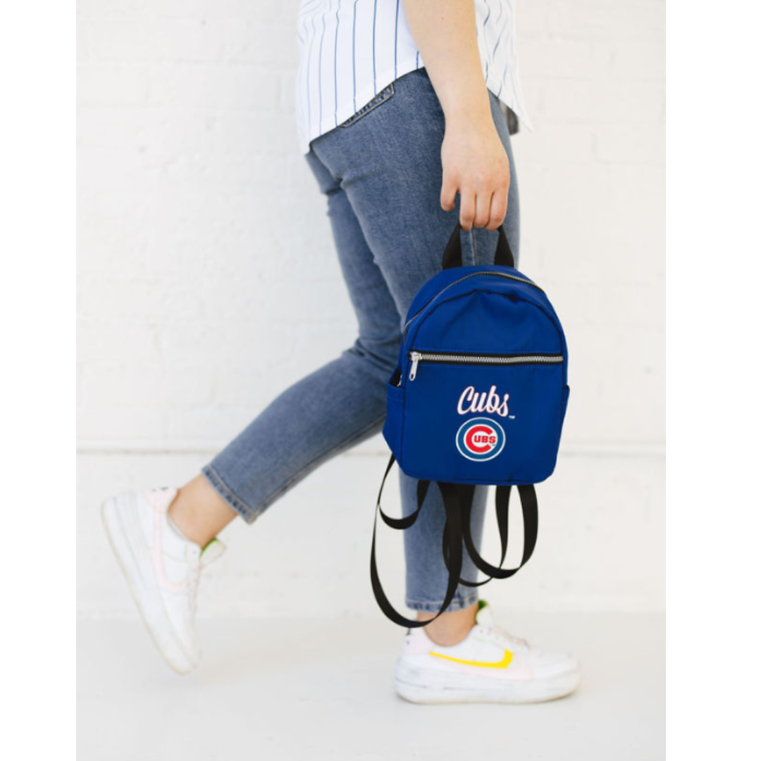 CHICAGO CUBS BULLSEYE MINI BACKPACK Bags & Backpacks FOREVER COLLECTIBLES