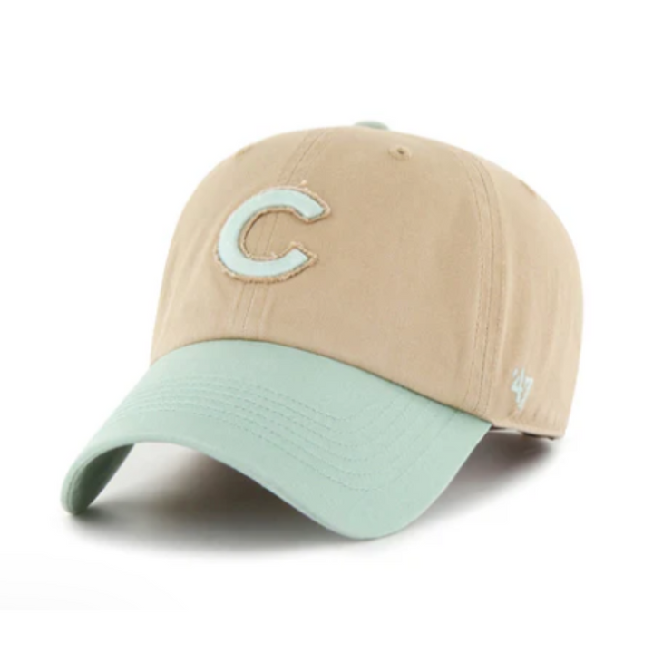 CHICAGO CUBS '47 C LOGO KHAKI CANYON CARAVAN ADJUSTABLE CAP