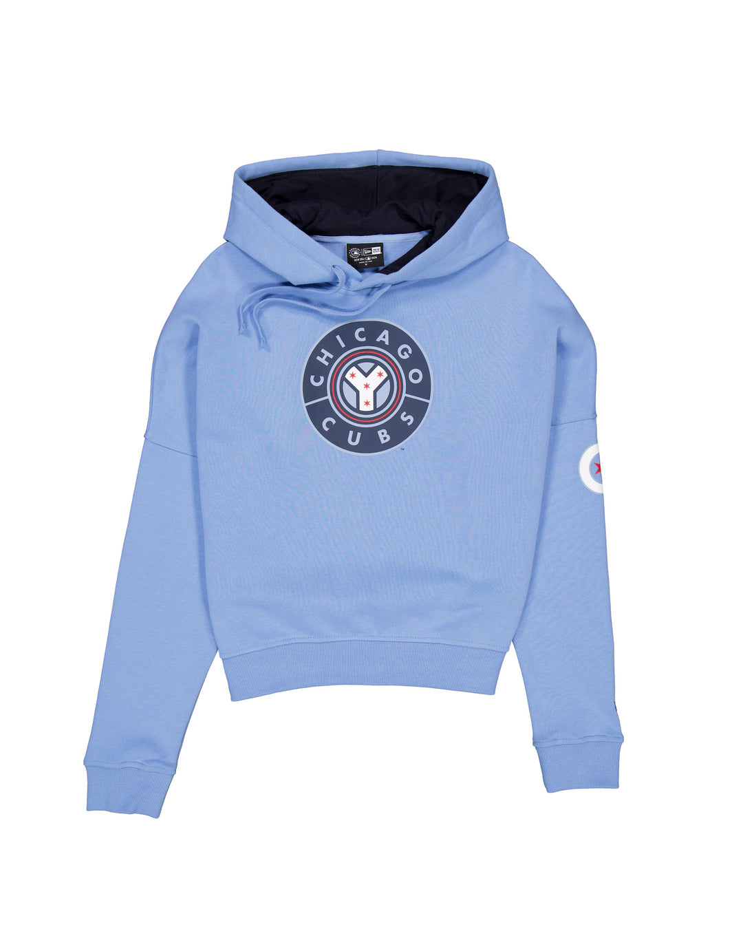 Chicago Cubs New Era Women's City Connect Light Blue Hoodie Sweatshirts & Hoodies NEW ERA CAP COMPANY INC