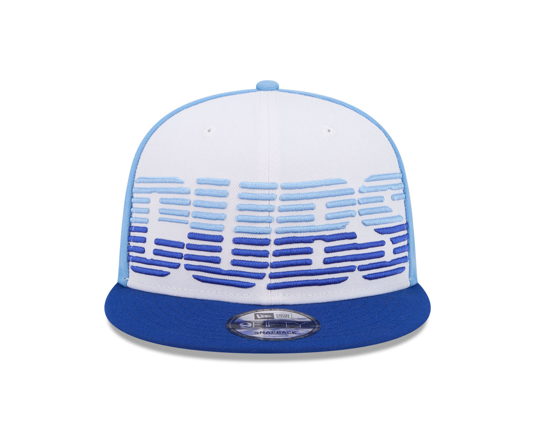 CHICAGO CUBS NEW ERA GLITCH SCRIPT 9FIFTY SNAPBACK CAP